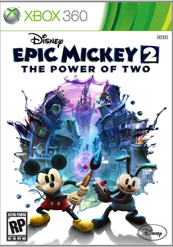 EPIC MICKEY 2 THE POWER OF TWO (used) - Xbox 360 GAMES