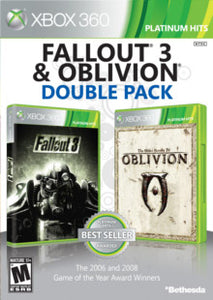 FALLOUT 3 & OBLIVION PACK - Xbox 360 GAMES