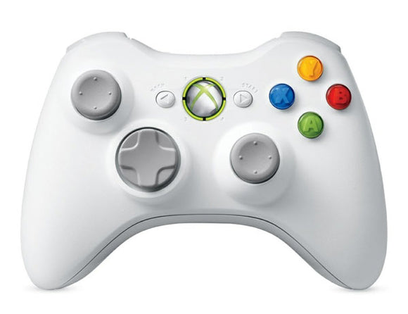 OFFICIAL WIRELESS CONTROLLER - WHITE LIMITED EDITION - Xbox 360 ACCESSORIES