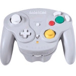 CONTROLLER WAVEBIRD WIRELESS - GREY NINTENDO OFFICIAL (used) - GAMECUBE CONTROLLERS
