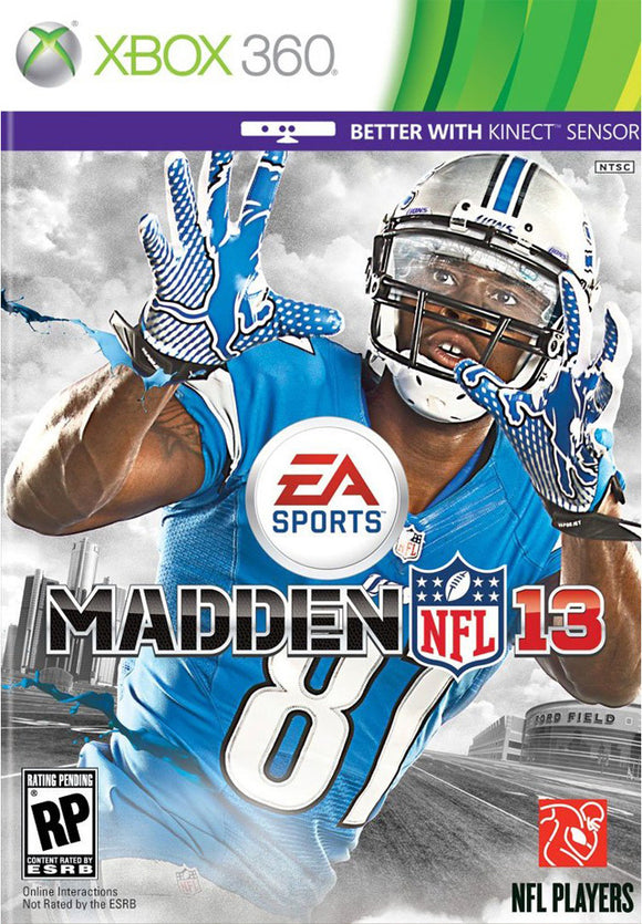 MADDEN NFL 13 (new) - Xbox 360 GAMES