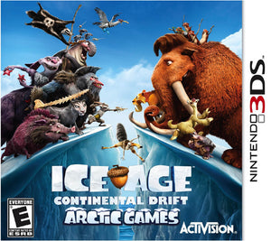 ICE AGE CONTINENTAL DRIFT ARCTIC GAMES - Nintendo 3DS GAMES