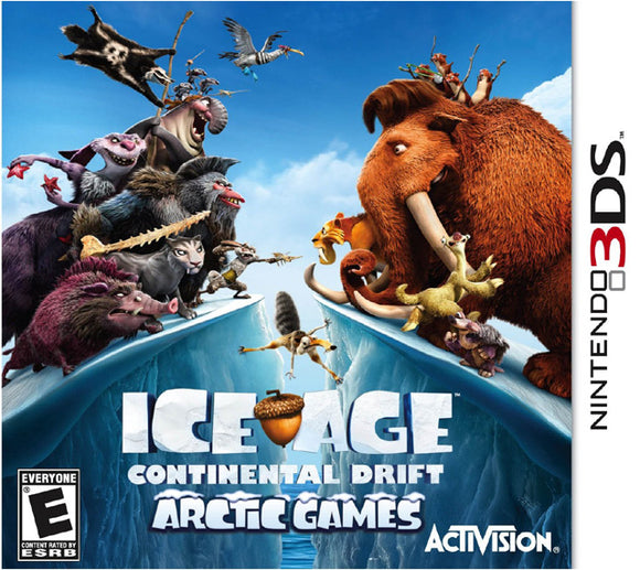 ICE AGE CONTINENTAL DRIFT ARCTIC GAMES - Nintendo 3DS GAMES