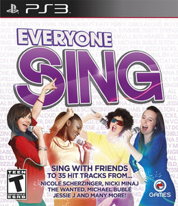EVERYONE SING - PlayStation 3 GAMES
