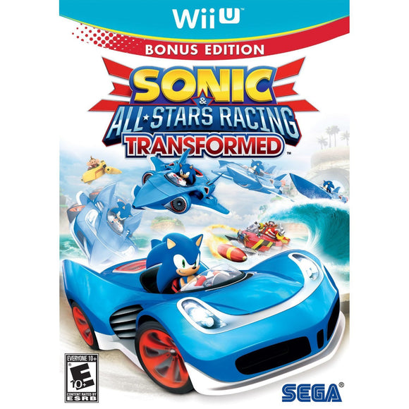 SONIC & ALL-STAR RACING TRANSFORMED (used) - Wii U GAMES