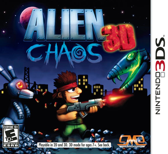 ALIEN CHAOS 3D (used) - Nintendo 3DS GAMES