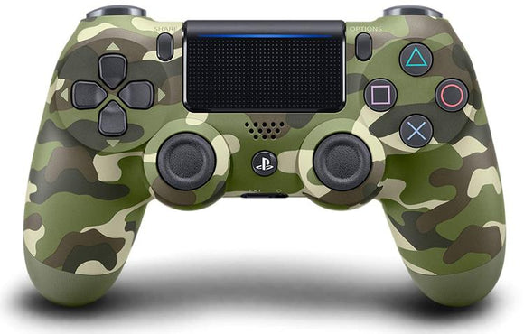DUALSHOCK 4 WIRELESS CONTROLLER - GREEN CAMOUFLAGE - PlayStation 4 CONTROLLERS