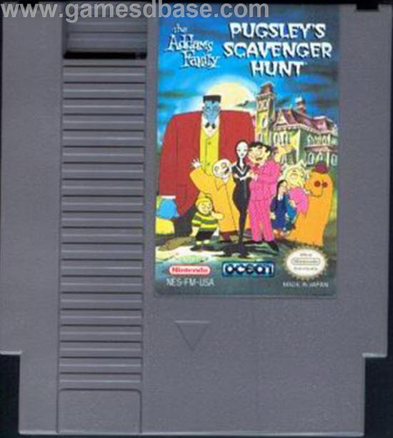 ADDAMS FAMILY PUGSLEYS SCAVENGER HUNT (used) - Retro NINTENDO