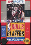 BULLS VS BLAZERS AND THE NBA PLAYOFFS (used) - Retro SEGA GENESIS