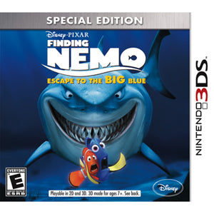 FINDING NEMO ESCAPE TO THE BIG BLUE - Nintendo 3DS GAMES
