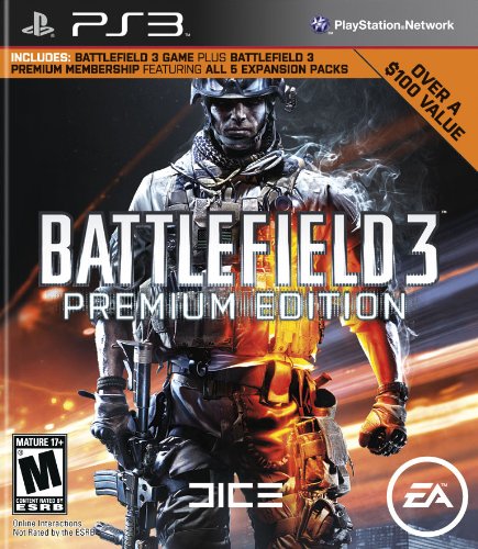 BATTLEFIELD 3 - PREMIUM EDITION - PlayStation 3 GAMES