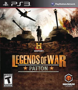 HISTORY LEGENDS OF WAR PATTON - PlayStation 3 GAMES