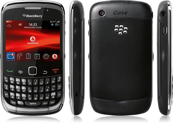BLACKBERRY RIM CURVE 3G 9300 (AT&T) (used) - Cell Phone Blackberry