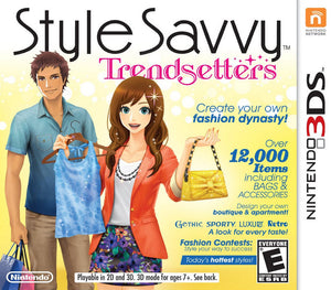 STYLE SAVVY TRENDSETTERS - Nintendo 3DS GAMES