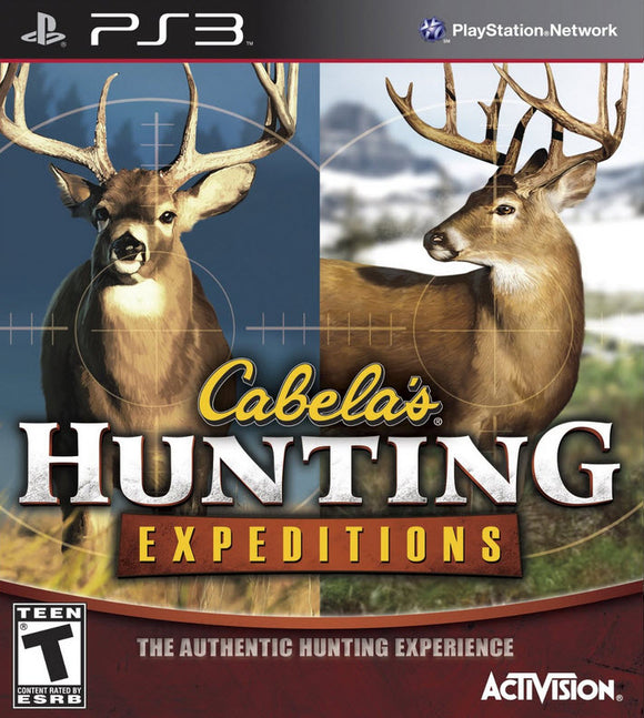 CABELAS HUNTING EXPEDITIONS (used) - PlayStation 3 GAMES