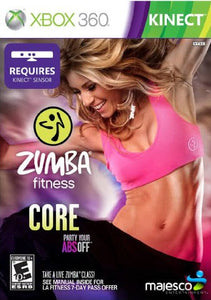 ZUMBA FITNESS CORE KINECT (used) - Xbox 360 GAMES