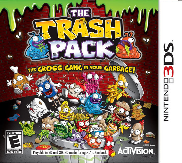 TRASH PACKS (new) - Nintendo 3DS GAMES