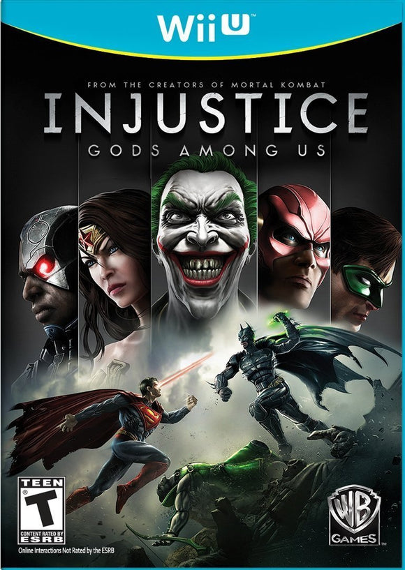 INJUSTICE GODS AMONG US (used) - Wii U GAMES