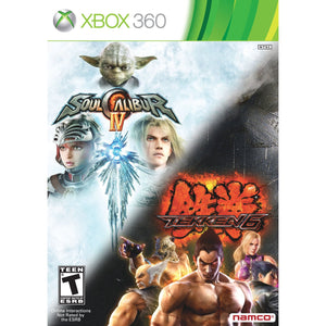 TEKKEN SOUL CALIBUR IV BUNDLE (used) Xbox 360 GAMES – Back
