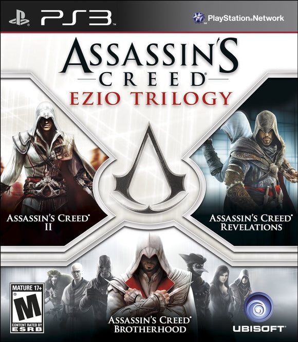 ASSASSINS CREED EZIO TRILOGY - PlayStation 3 GAMES