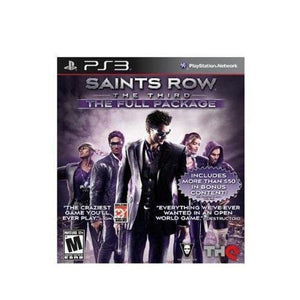 SAINTS ROW THE THIRD FULL PACKAGE (ONLINE PASS) - PlayStation 3 GAMES