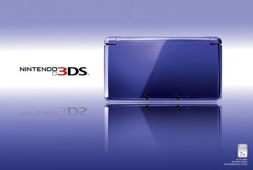 NINTENDO 3DS - MIDNIGHT PURPLE (used) - Nintendo 3DS System