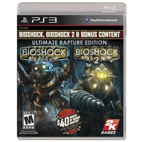 BIOSHOCK ULTIMATE RAPTURE EDITION (used) - PlayStation 3 GAMES