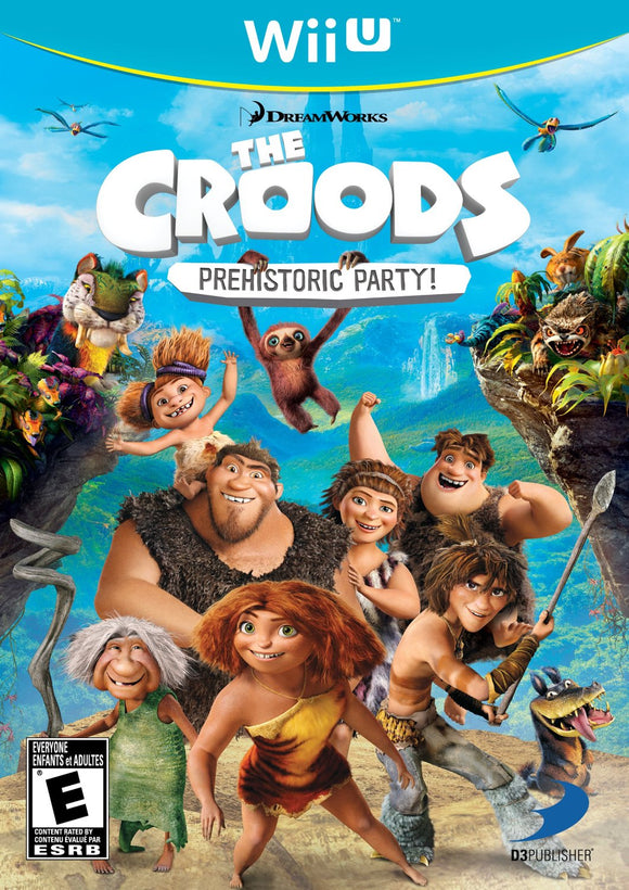 THE CROODS PREHISTORIC PARK (used) - Wii U GAMES