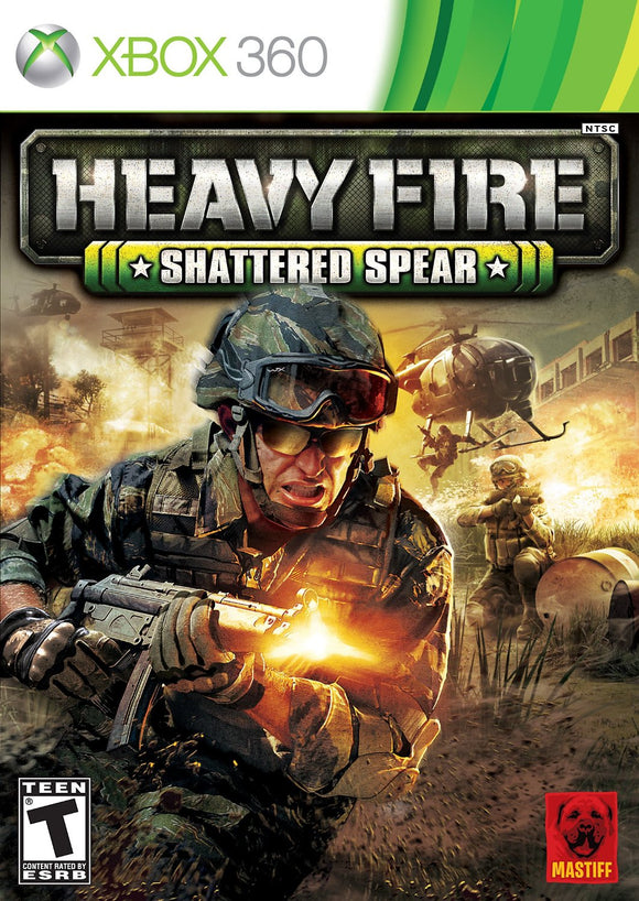 HEAVY FIRE SHATTERED SPEAR - Xbox 360 GAMES