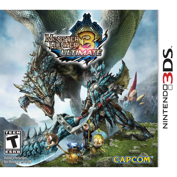 MONSTER HUNTER 3 ULTIMATE (new) - Nintendo 3DS GAMES