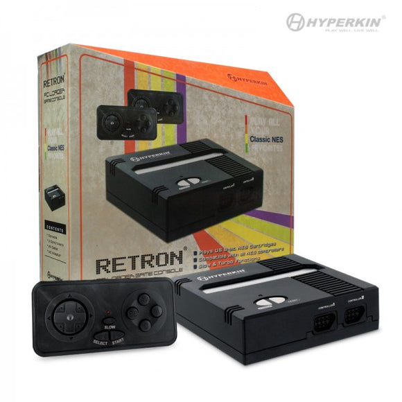 RETRON 1 GAMING SYSTEM - BLACK - Retro NINTENDO