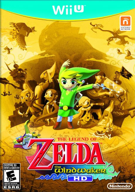 THE LEGEND OF ZELDA THE WIND WAKER HD (new) - Wii U GAMES
