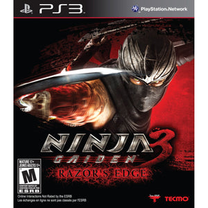 NINJA GAIDEN 3 RAZORS EDGE - PlayStation 3 GAMES