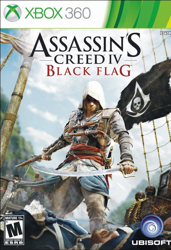 ASSASSINS CREED IV BLACK FLAG (new) - Xbox 360 GAMES