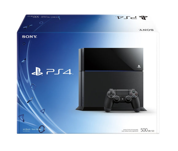 PLAYSTATION 4 BLACK - 500GB (new) - PlayStation 4 System