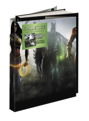 INJUSTICE GODS AMONG US GUIDE - COLLECTORS EDITION (used) - Hint Book