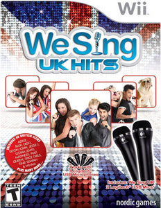 WE SING UK HITS - 2 MIC BUNDLE (used) - Wii GAMES