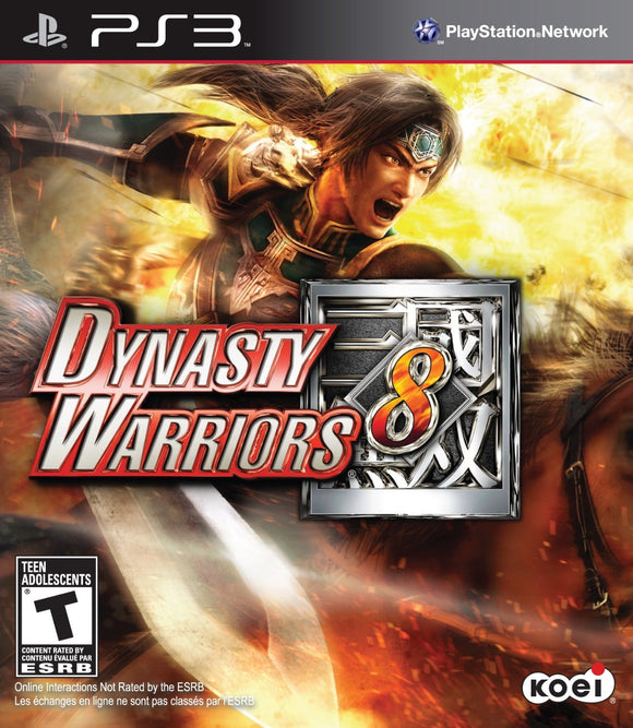 DYNASTY WARRIORS 8 (used) - PlayStation 3 GAMES