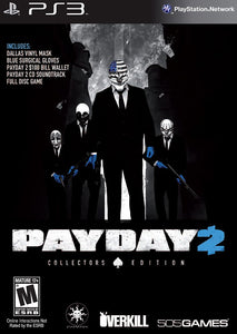 PAYDAY 2 - COLLECTORS EDITION - PlayStation 3 GAMES