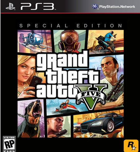 GRAND THEFT AUTO V - SPECIAL EDITION (used) - PlayStation 3 GAMES