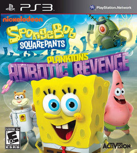 SPONGEBOB PLANKTONS ROBOTIC REVENGE - PlayStation 3 GAMES