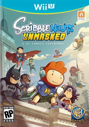 SCRIBBLENAUTS UNMASKED (used) - Wii U GAMES