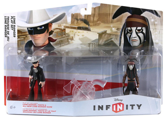DISNEY INFINITY PLAY SET LONE RANGER (used) - Interactive Figure DISNEY INFINITY