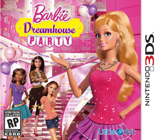 BARBIE DREAMHOUSE PARTY (used) - Nintendo 3DS GAMES