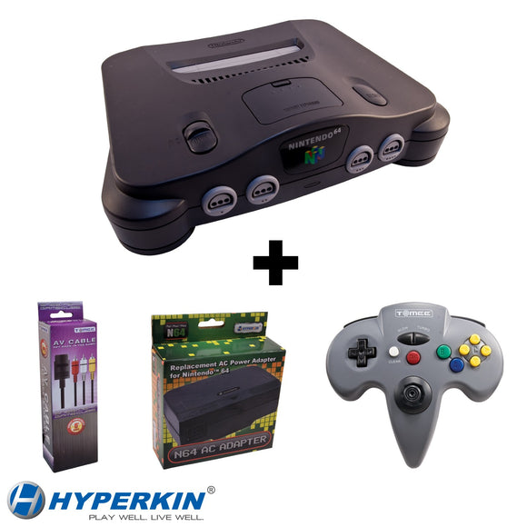 NINTENDO 64 CONSOLE STAND ALONE REFURBISHED - Retro NINTENDO 64