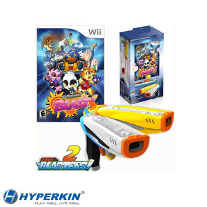 wicked monsters blast wii WICKED MONSTER BLAST W/ 2 BLASTERS