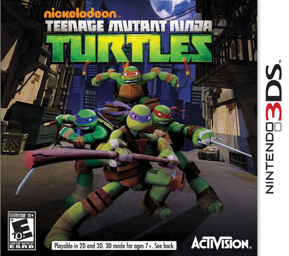 TEENAGE MUTANT NINJA TURTLES (used) - Nintendo 3DS GAMES