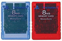 8 MB MEMORY CARD 2-PACK (used) - Retro PLAYSTATION 2