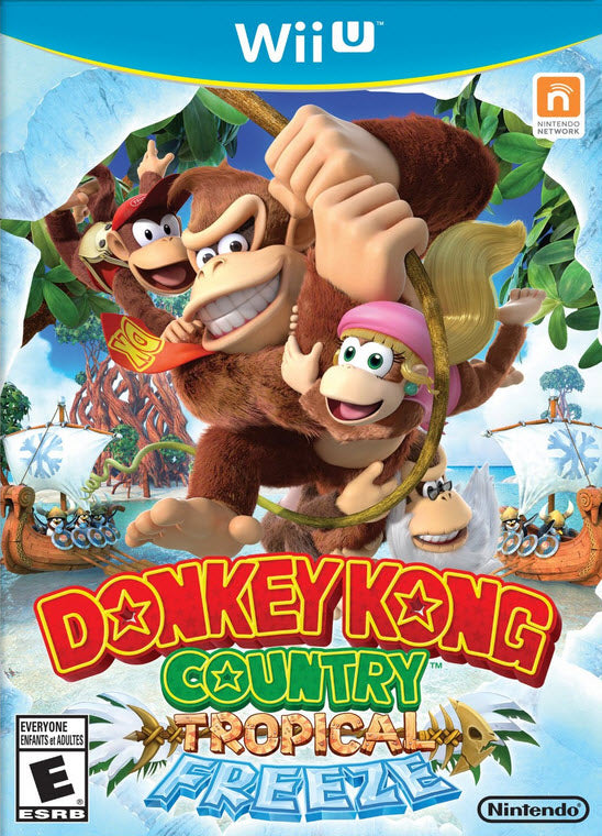 DONKEY KONG COUNTRY TROPICAL FREEZE - Wii U GAMES