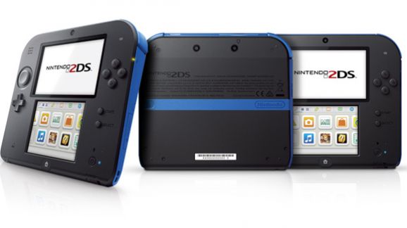 NINTENDO 2DS - ELECTRIC BLUE (used) - Nintendo 2DS System